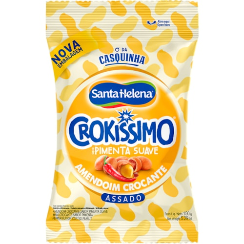 Amendoim Crokissimo Pimenta 150g