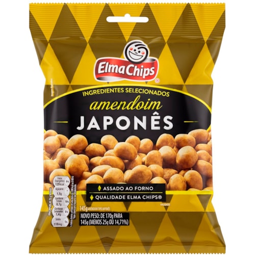 Amendoim Japonês Elma Chips 145g