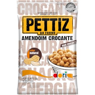 Amendoim Pettiz Dori Crocante Natural 120g