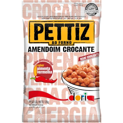 Amendoim Pettiz Dori Crocante Pimenta 120g