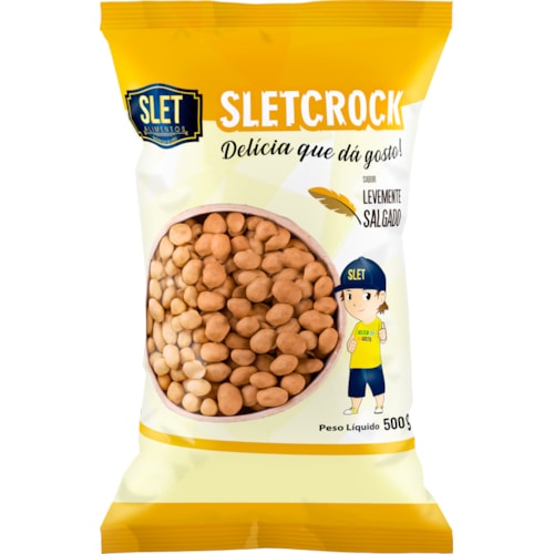 Amendoim Slet Rock Levemente Salgado 500g