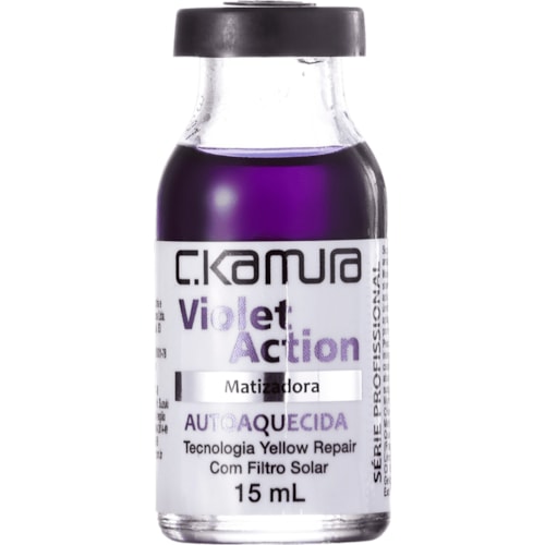 Ampola de Tratamento C. Kamura Violet Action Matizadora 15ml