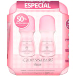 Antitranspirante Roll On Giovanna Baby Classic 2x50ml Promocional