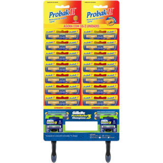 Aparelho Barbear Probak II Descartável 28UN+2