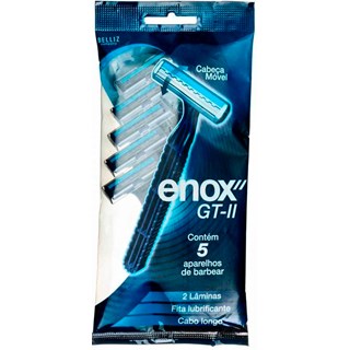 Aparelho de Barbear Enox GT II 5 Unidades