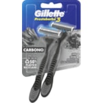 Aparelho de Barbear Gilette Prestobarba 3 Carbono Descartável 2Un