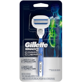 Aparelho de Barbear Gillette Mach3 Corpo