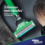 Aparelho de Barbear Gillette Mach3 Sensitive Recarregável