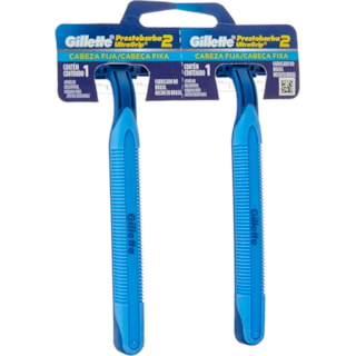 Aparelho de Barbear Gillette Prestobarba Ultragrip Cabeça Fixa 2Un