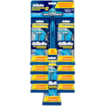 Aparelho de Barbear Gillette Ultragrip 2 Descartável Cartela 9x3Un