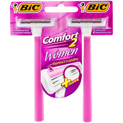 Aparelho de Depilar Bic Comfort for Women 2 unidades