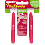 Aparelho de Depilar Gillette Prestobarba Ultragrip Descartável 2Un