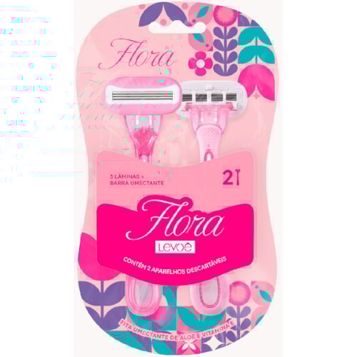 Aparelho de Depilar Levoé Flora 2Un
