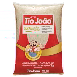 Arroz Branco tipo João Tipo 1 1kg