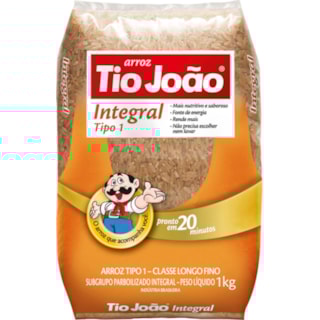 Arroz Integral Orgânico tipo João 1kg