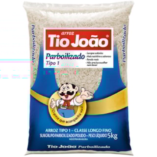 Arroz Parboilizado tipo João Tipo 1 5kg