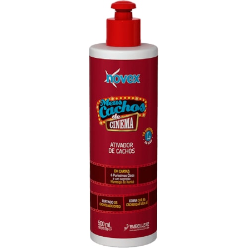 Ativador de Cachos Novex Meus Cachos de Cinema 500ml