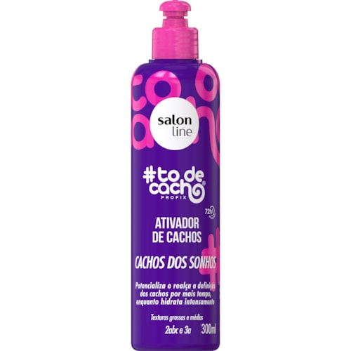 Ativador de Cachos Salon Line Cachos dos Sonhos 300ml