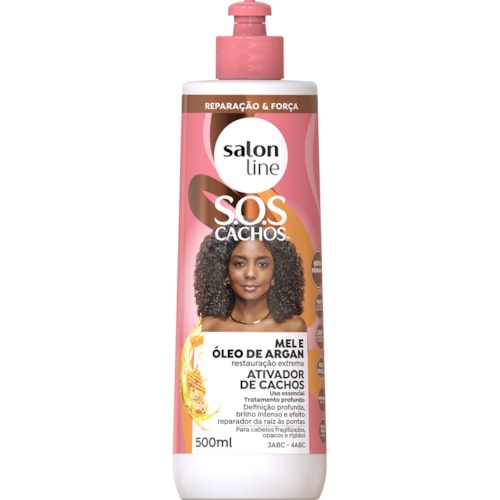 Ativador de Cachos Salon Line Intensos 500ml