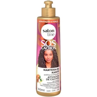 Ativador de Cachos Salon Line Manteiga Karité 300ml