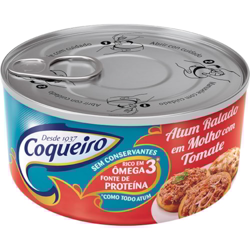 Atum Coqueiro Ralado Tomate 170g