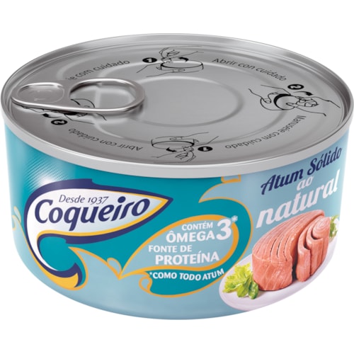 Atum Coqueiro Sólido 170g