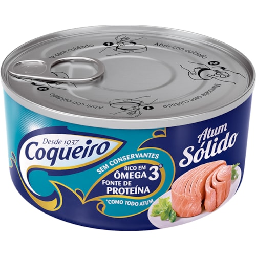 Atum Coqueiro Sólido Óleo 170g