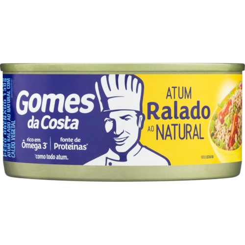 Atum Gomes da Costa Ralado Natural 170g