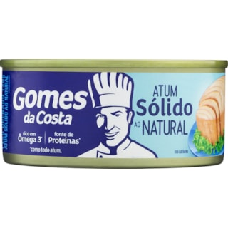 Atum Gomes da Costa Sólido Natural 170g