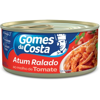 Atum Ralado Gomes da Costa Molho de Tomate 170g