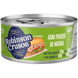 Atum Robison Crusoe Pedaços Natural 140g