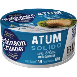 Atum Robison Crusoe Sólido Óleo 170g