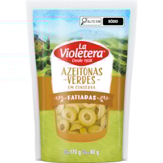 Azeitona Fatiada La Violetera Doypack 80g