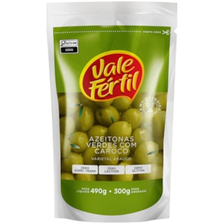 Azeitona Vale Fértil Com Caroço Doypack 300g