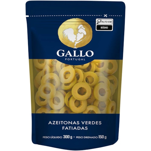 Azeitona Verde Gallo Fatiadas 150g