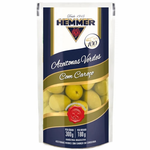 Azeitonas Hemmer Sachê 180g