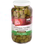 Azeitonas Verdes João e Maria Com Caroço 500g