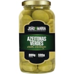 Azeitonas Verdes João e Maria Com Caroço 500g