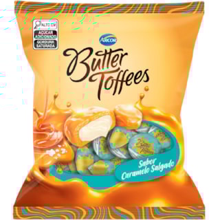 Bala Butter Toffees Caramelo Salgado 400g