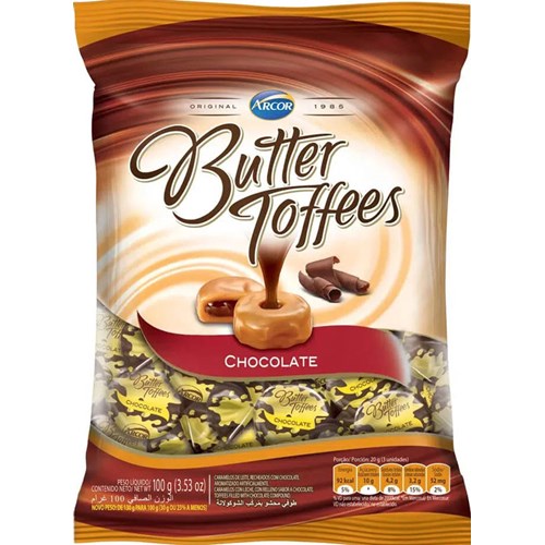Bala Butter Toffees Chocolate 100g