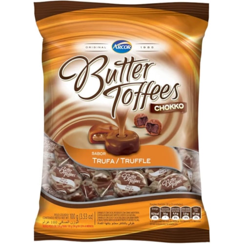 Bala Butter Toffees Chokko Trufa 100g
