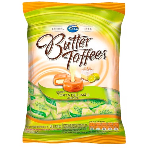 Bala Butter Toffees Torta de Limão 100g