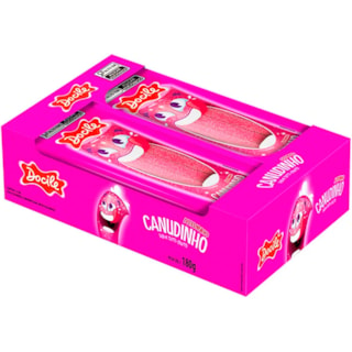 Bala Canudinho Docile Sabor Tutti Frutti Cítrico 15g 12Un