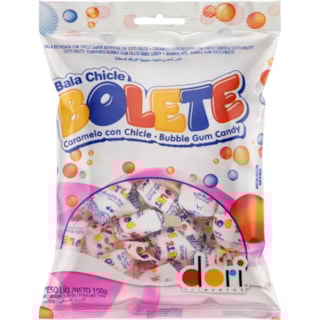 Bala Chiclete Bolete Dori 150g