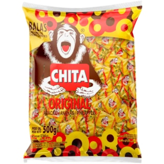 Bala Chita Sabor Abacaxi 500g