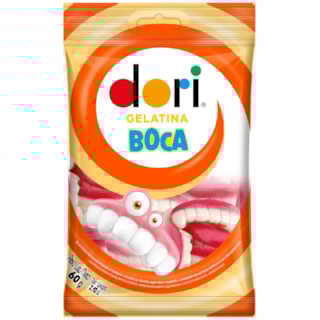Bala de Gelatina Dori Boca 60g