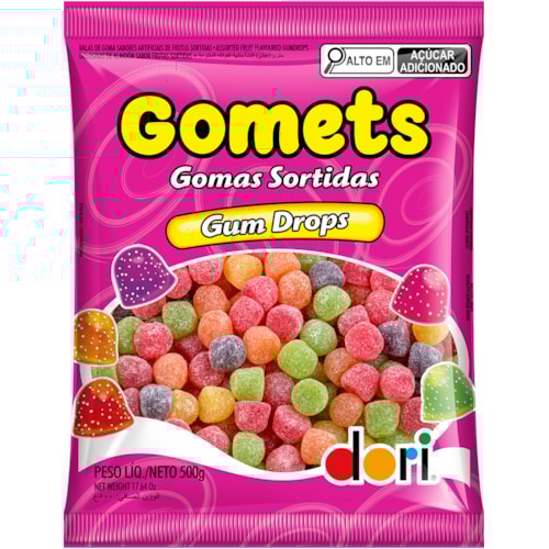 Bala de Goma Gomets Dori 500g