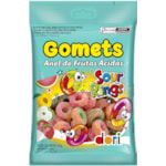 Bala de Goma Gomets Dori Anel de Fruits Ácidas 150g