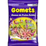 Bala de Goma Gomets Dori Gomas de Fruts Ácidas 150g