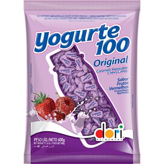 Bala de Yogurte Dori Frutas Vermelhas 600g